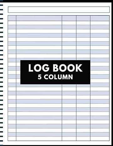 log book 5 column 1st edition lana fox b0ckppwjbh