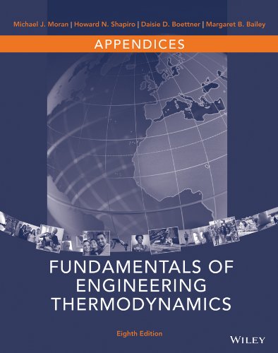 Appendices To Accompany Fundamentals Of Engineering Thermodynamics