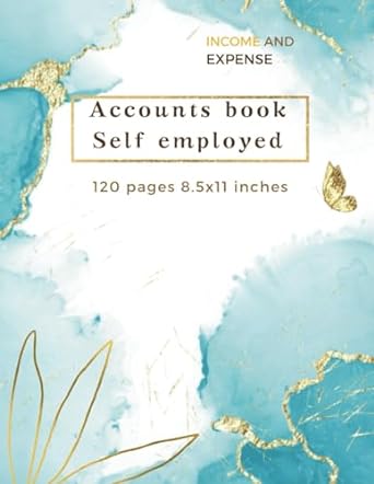 Income And Expense Accounts Book Self Employed