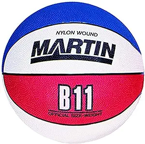 martin sports inc official size rubber basketball nylon wound b11  ?martin sports inc b06w2knj2p