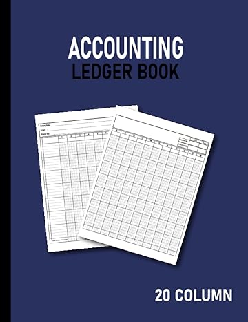 accounting ledger book 20 column 1st edition adil smith publisher b0byr88zdl