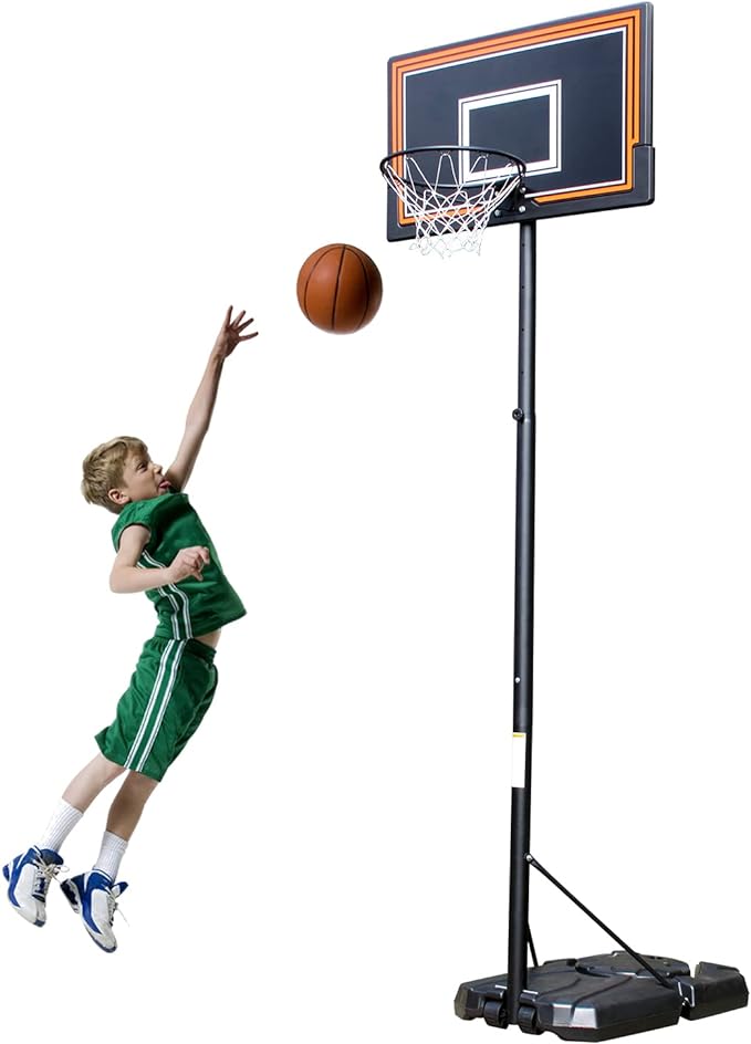 ?mghh basketball hoop goal 7ft to 10 ft height adjustable portable  ?mghh b09wkf8y63