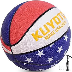 kuyotq official size 5 basketball composite leather basketball  ‎kuyotq b0cl6pffky