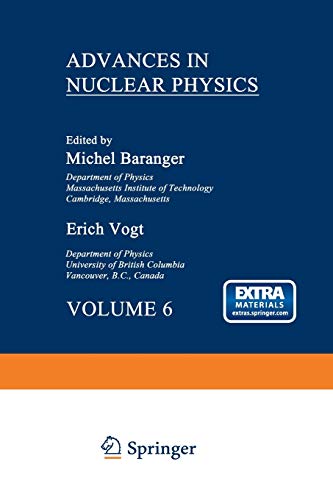 advances in nuclear physics volume 6 1973rd edition michel baranger, erich vogt 1461590434, 9781461590439