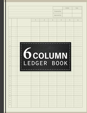 6 column ledger book 1st edition mary shilpi b0cl33ppn9