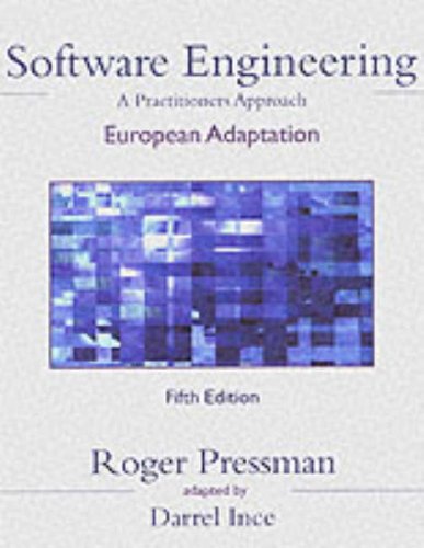software engineering a practitioners approach european adaption 5th edition roger s. pressman 0070521824,