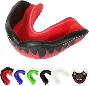 leeveel 5 pack sports mouth guard for boxing football basketball with 5 free case for adults  leeveel