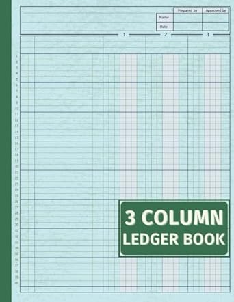 3 column ledger book 1st edition dreams publishing b0cmqsv536