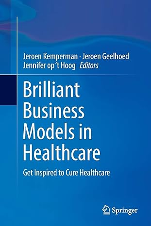 brilliant business models in healthcare get inspired to cure healthcare 1st edition jeroen kemperman ,jeroen
