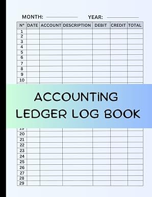 accounting ledger log book 1st edition accounting ledger book financial for samll business b0c6p9ty2t