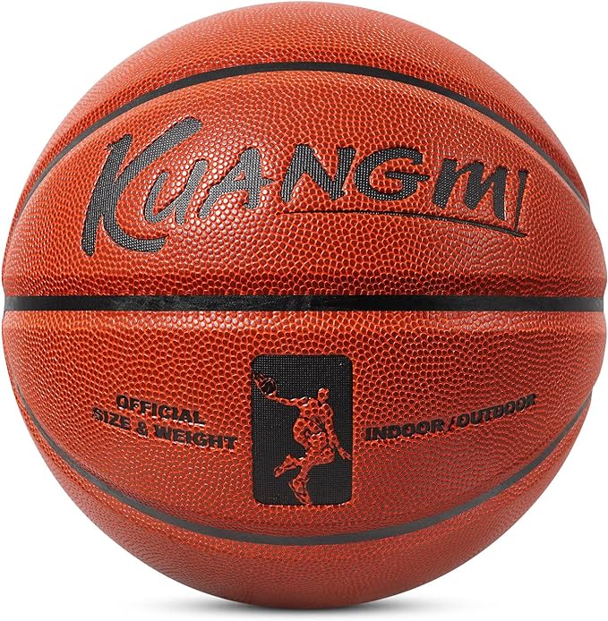 kuangmi authentic series basketball made for indoor and outdoor game ball official size 7/6/5  ‎kuangmi