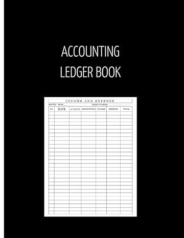 accounting ledger book income and expense 1st edition bookkeeping bassam b0bgfrrb98