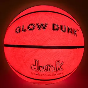 dunk basketballs glow in the dark for fun outdoor night game play 29.5  ‎dunk basketballs b0cgmmsf9n
