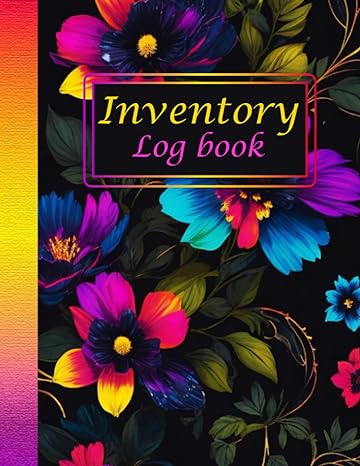 inventory log book 1st edition creative journals publishing b0c87ndnvg