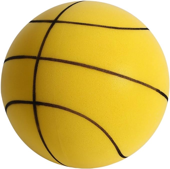 renkemumu silent basketball hush handle dribbling indoor training ball foam  ‎renkemumu b0clv8ks1m