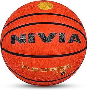 nivia regular true basketball size 6  nivia b00iaplk2e