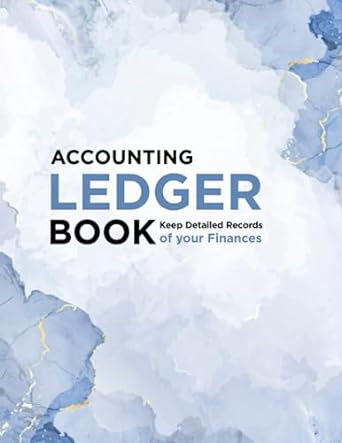 accounting ledger book keep detailed records of your finances 1st edition innovation work-life small business