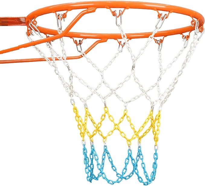 ‎urmlovp metal basketball net chain net outdoor rust proof  ‎urmlovp b0by4mgkt9
