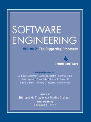 software engineering the supporting processes volume 2 3rdedition richard h. thayer, merlin dorfman