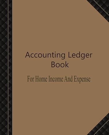 accounting ledger for home income and expense 1st edition creative eh publishing b0bf2m1qnw