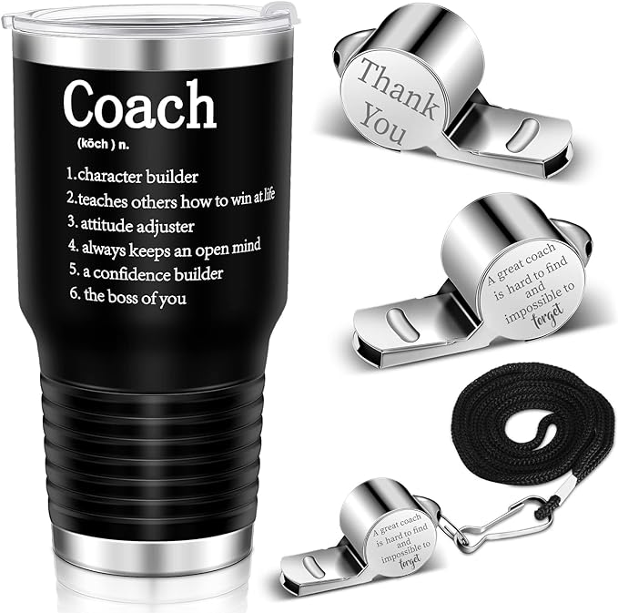 newtay 2 pieces coach gifts for men softball tumblers stainless steel travel mug  newtay b0b2rfyr8j