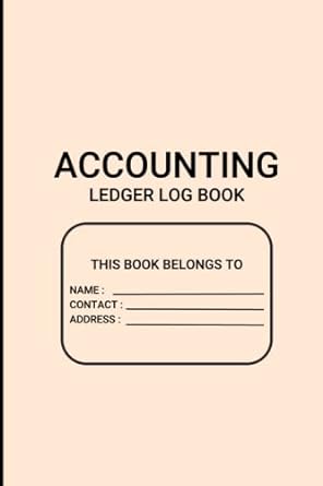 accounting ledger log book 1st edition bright world of printing b0c2rw1sr5