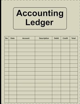 accounting ledger 1st edition alex publishing b0bz2r6s5t