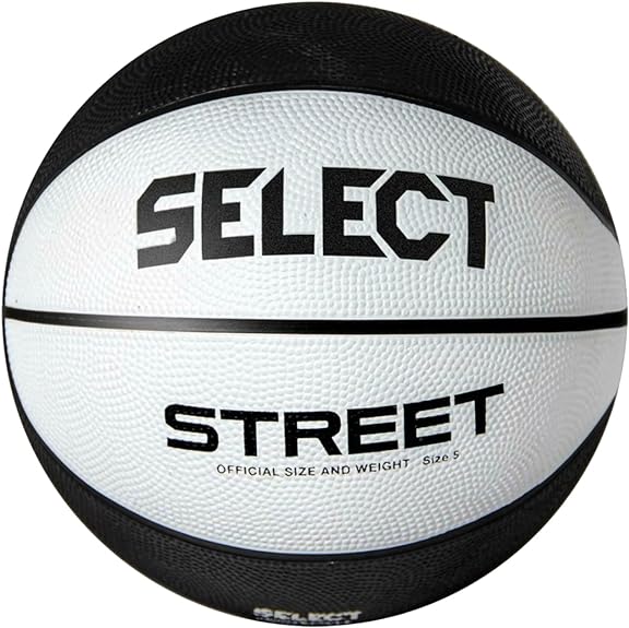select street 2023 basketball street blk wht unisex basketball black/white 6  select street b0bsxnxslm