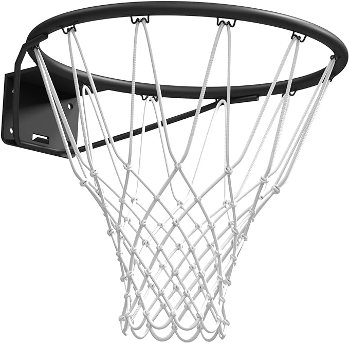 bee ball basketball rim 18 inch basketball replacement rim net for outdoor and indoor  ?bee-ball b011lfq9ti