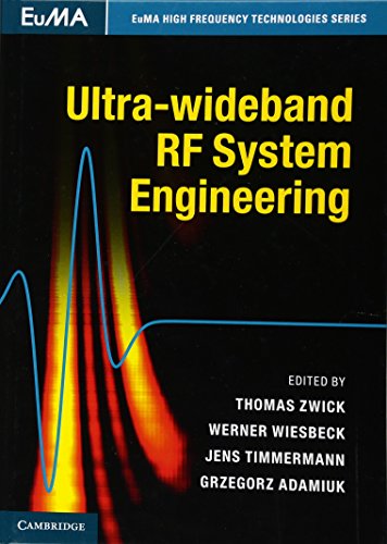 ultra wideband rf system engineering 1st edition thomas zwick 1107015553, 9781107015555