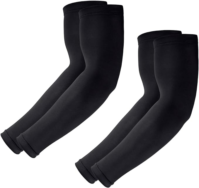 ‎nabelisen 2 pairs sports compression arm sleeves for youth men and women basketball football  ‎nabelisen