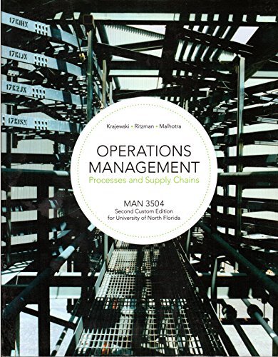 operations management processes and supply chains 2nd edition lee j krajewski, larry p ritzman, manoj k