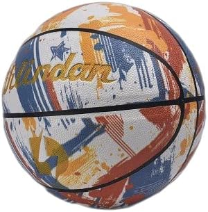 rxwxf supreme grip rubber basketball official size 7 streetball made for indoor and outdoor basketball games 