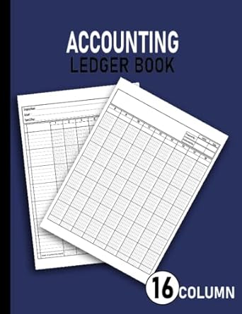 accounting ledger book 16 column 1st edition anni ledger press b0byrkzqgp