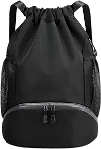 senvitate soccer bag drawstring backpack for men women  ‎senvitate b0cdfl6q9t