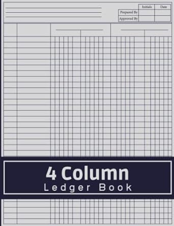 4 column ledger book 1st edition naim hn pub b0bd85b9sx