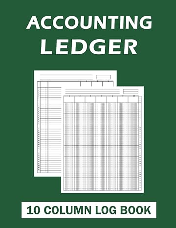 accounting ledger 10 column log book 1st edition carrolshiner mogroves b0cjsbqk7j