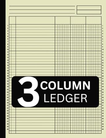 3 column ledger 1st edition basic contemporary press b0btxd921x