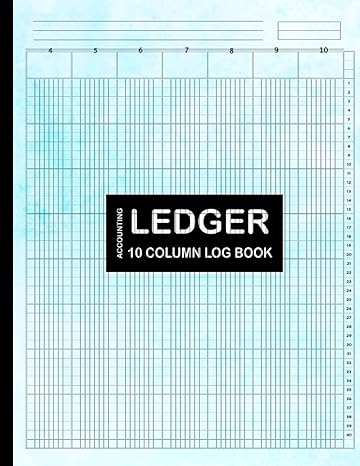 accounting ledger 10 column log book 1st edition carrolshiner mogroves b0cjdfb3jn