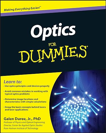 optics for dummies 1st edition galen c. duree jr. 1118017234, 978-1118017234
