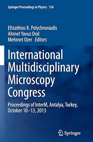 international multidisciplinary microscopy congress proceedings of interm antalya turkey october 10 13 2013