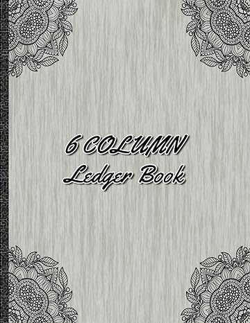 6 column ledger book 1st edition merry lines b0cmnndl3r