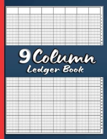 9 column ledger book 1st edition david p press b0bw2c39zn