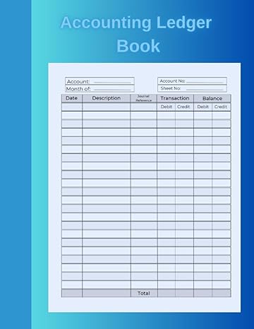 accounting ledger book 1st edition log book publishing b0bzfcc2lw