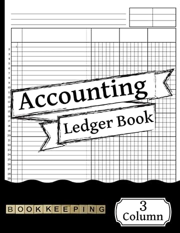accounting ledger book 3 column 1st edition creative universe of log books b0bryzpb2x