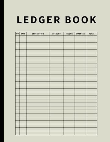 ledger book 1st edition etheric paper publishing b0bf3g836r
