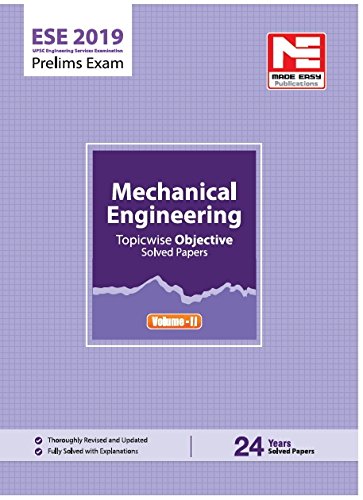 ese 2019 prelims exam mechanical engineering 1st edition made easy pub. 9351473422, 9789351473428