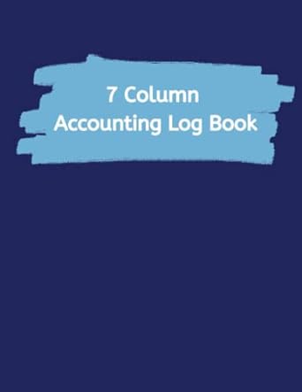 7 column accounting log book 1st edition uncut publishing b0c2spkdwm