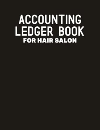 accounting ledger book for hair salon 1st edition albert sochima b0bkqht4cd