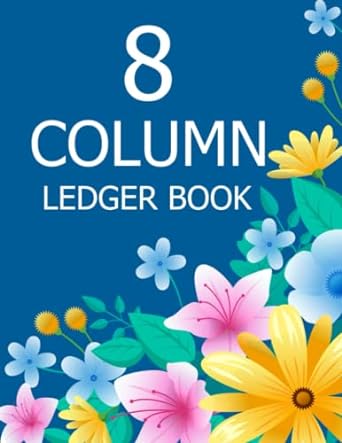 8 column ledger book 1st edition pamebe press publisher b0c1hrt8gz